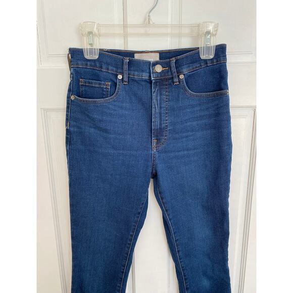 Everlane The Skinny High Rise Ankle Jeans Medium Blue Wash 28 Pocket - Picture 8 of 10